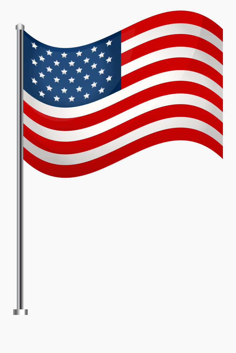 Usa Waving Png Clip, Transparent Clipart