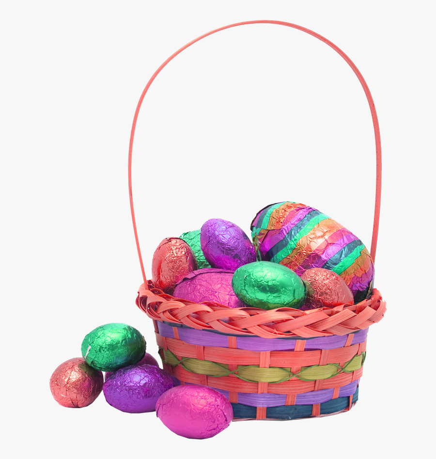 Easter Basket Png - Easter Basket Transparent Background, Transparent Clipart