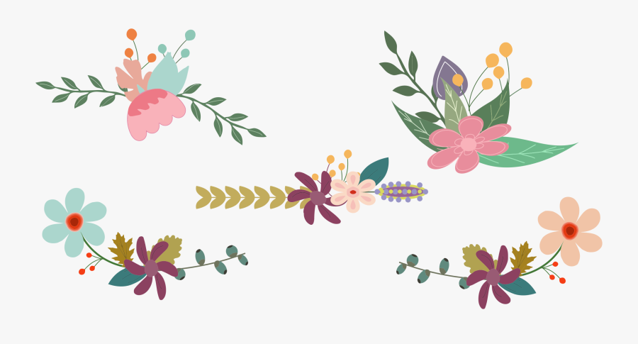 Tree,plant,flora - Vintage Floral Clipart Png, Transparent Clipart