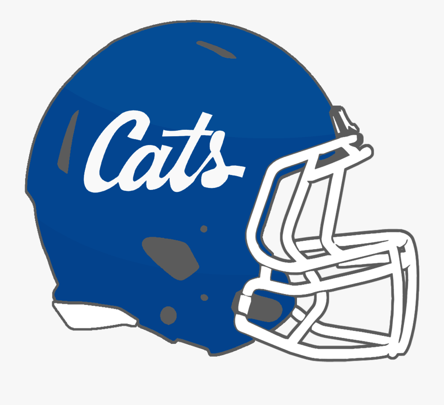 Transparent Blue Football Helmet Clipart - South Pontotoc Cougars Logo, Transparent Clipart
