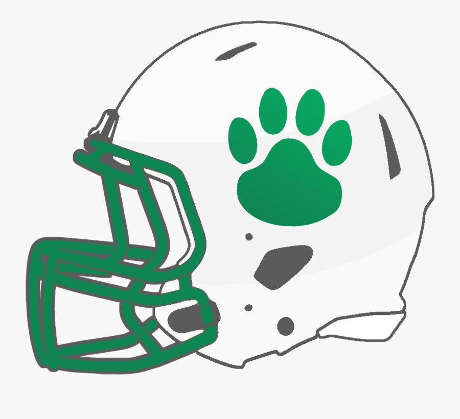 Football Helmet Clipart Green - Kemper County High School Logo, Transparent Clipart