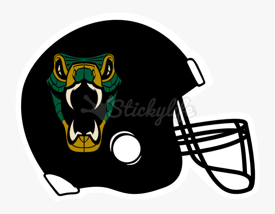 Football Helmet Decals - Red Football Helmet Clipart, Transparent Clipart