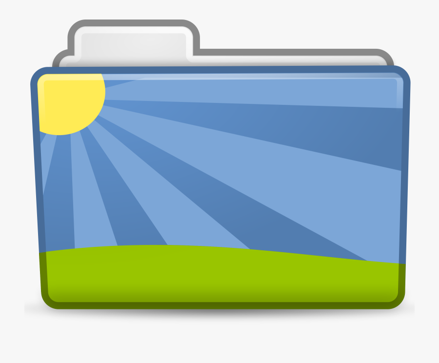 Clipart - Folder-graphics - Green Folder Icon Clipart, Transparent Clipart