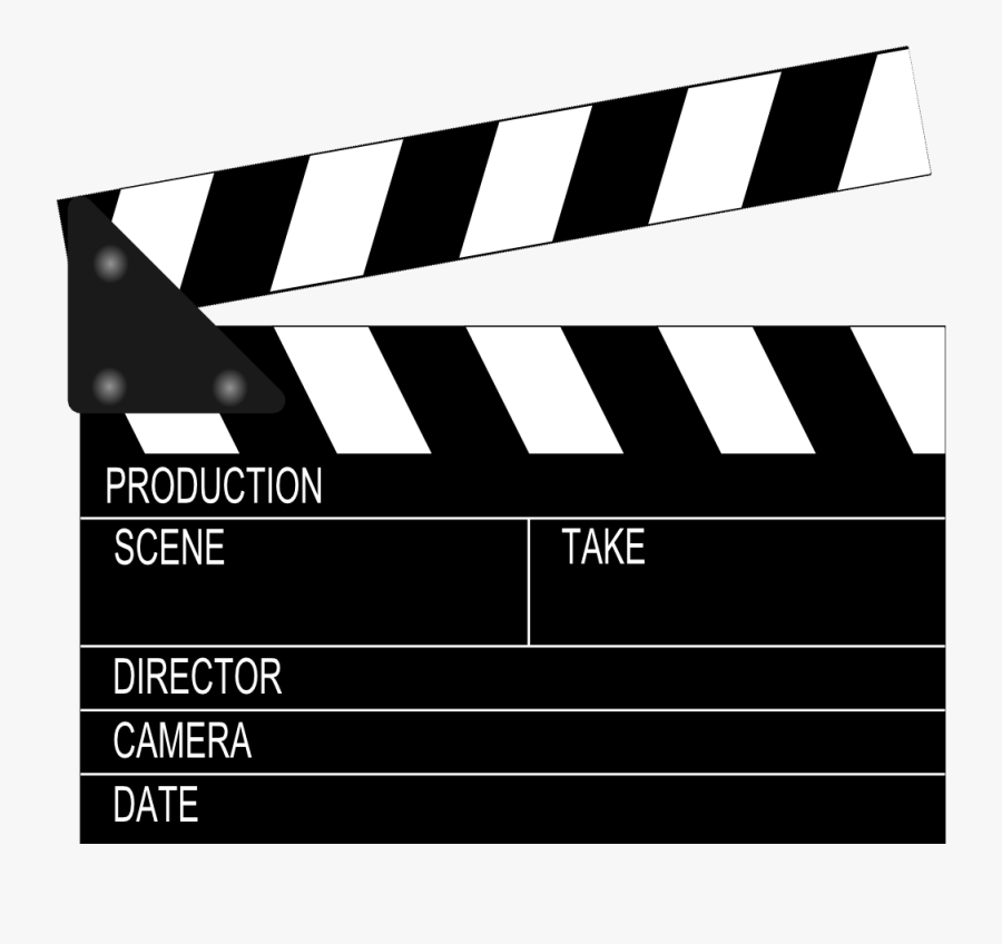 Movie Clapper Board , Transparent Cartoons - Movie Clapper Board, Transparent Clipart