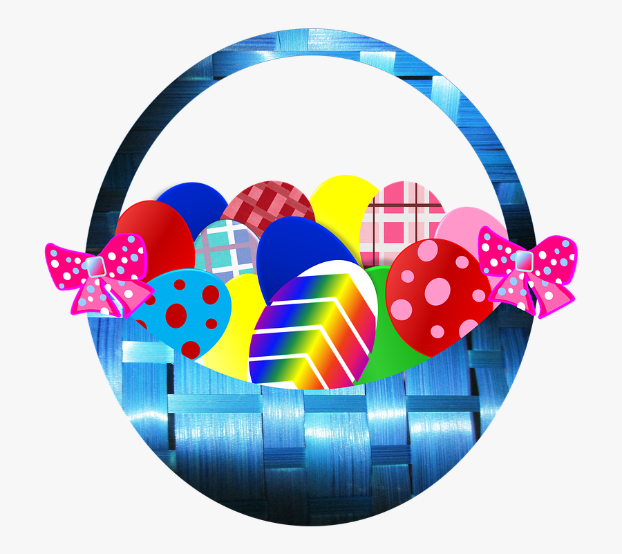 Easter Basket Png Pic - Oster Bilder Clipart, Transparent Clipart
