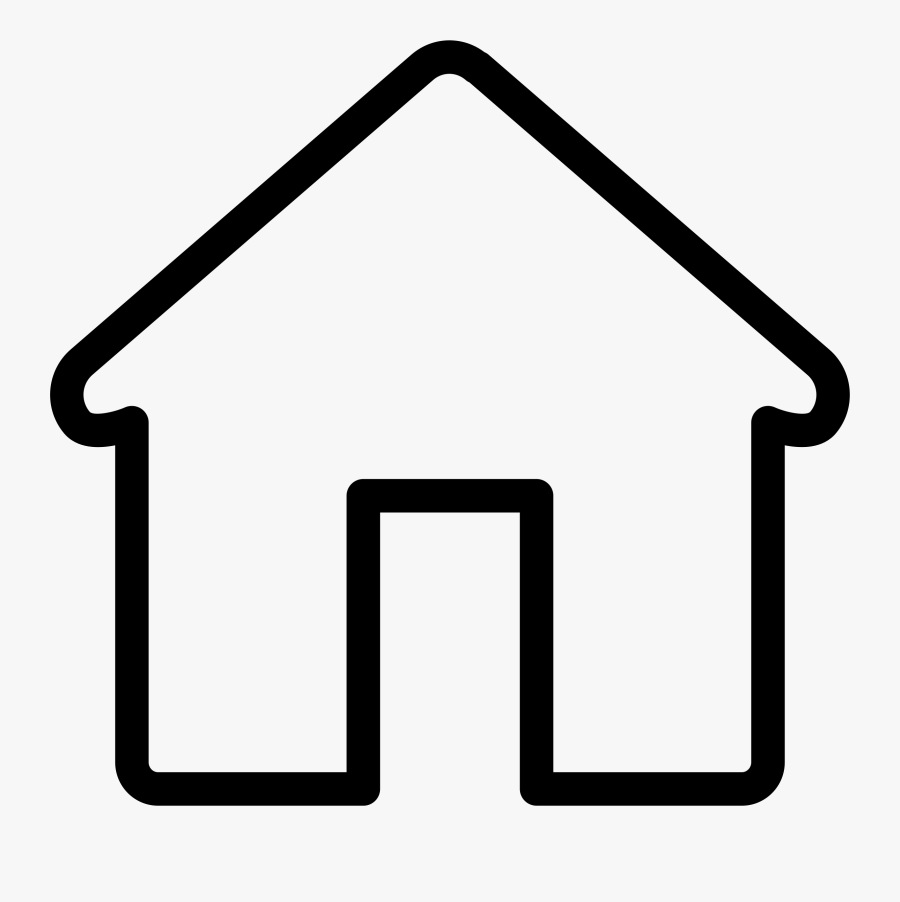 Clipart Home Sweet - Home Icon Menu Svg, Transparent Clipart