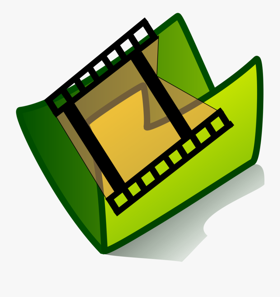 Folder Video Clipart Vector Clip Art Free Design - Personal Clipart, Transparent Clipart