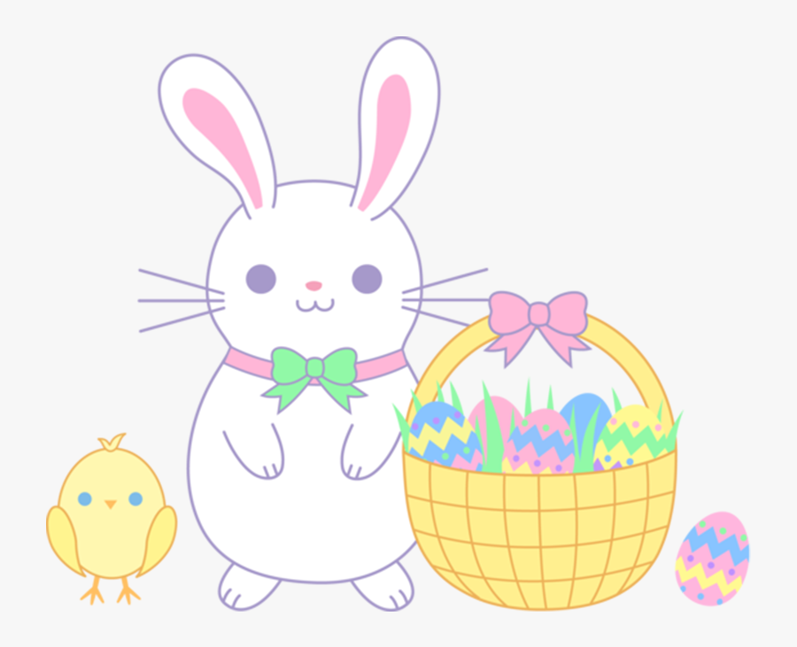 Easter Cute Clipart - Easter Bunny, Transparent Clipart