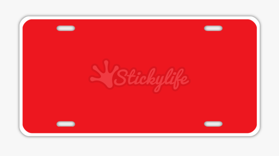 Solid Color License Plate - Gadget, Transparent Clipart