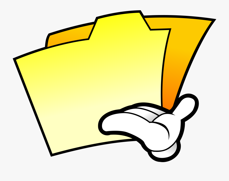 Transparent Folders Clipart - Directory, Transparent Clipart