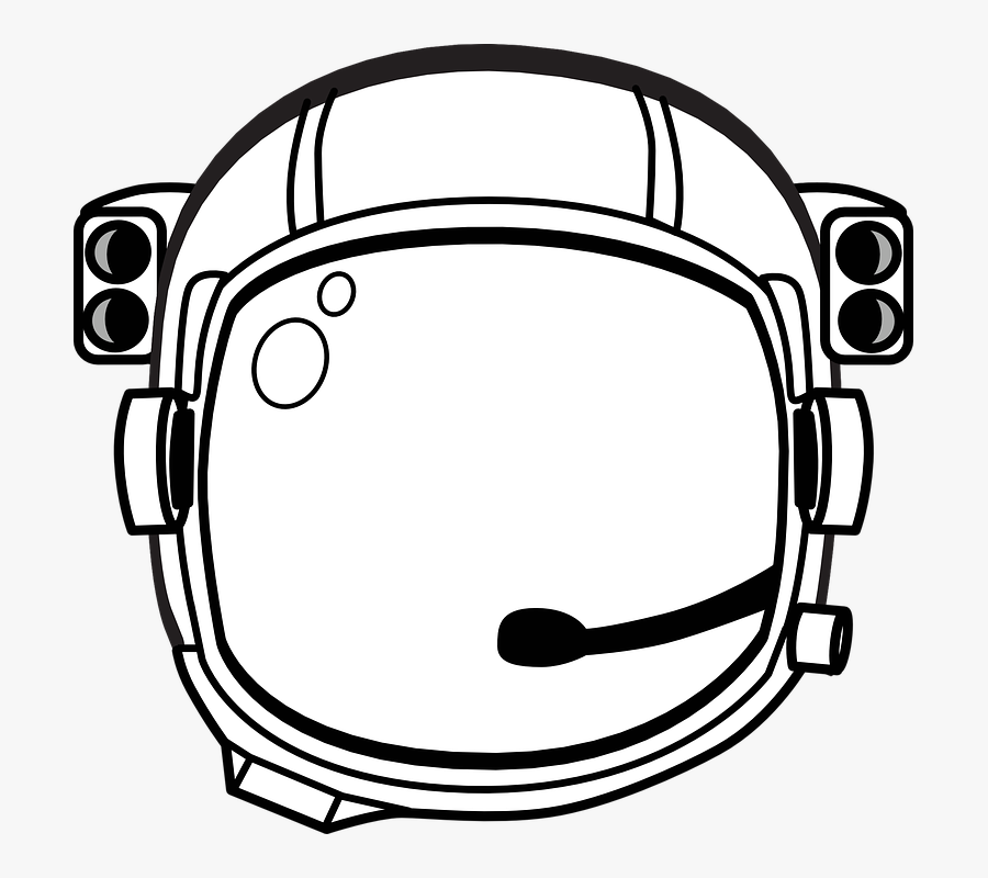 August Pullman Astronaut Helmet, Transparent Clipart
