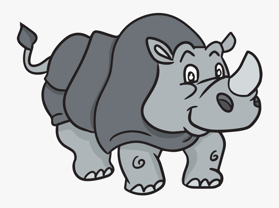 Eppleton Primary Academy School - Clip Art Rhino, Transparent Clipart