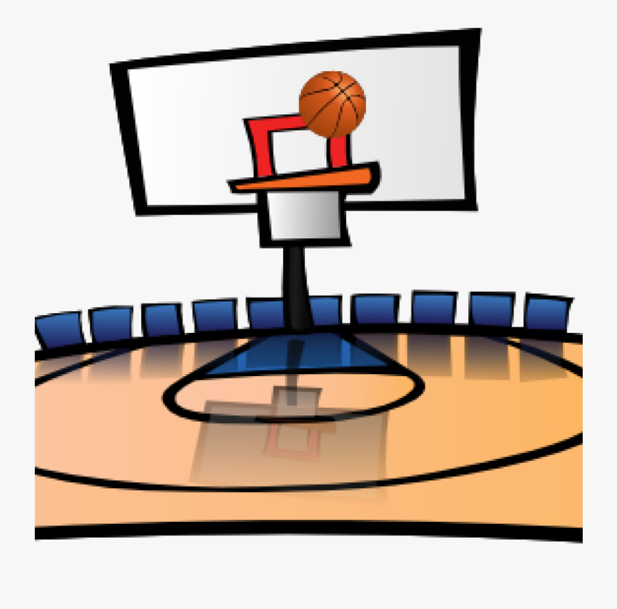 Fashionable Idea Basket Clipart Easter With Eggs Transparent - Basketball Court Clipart, Transparent Clipart