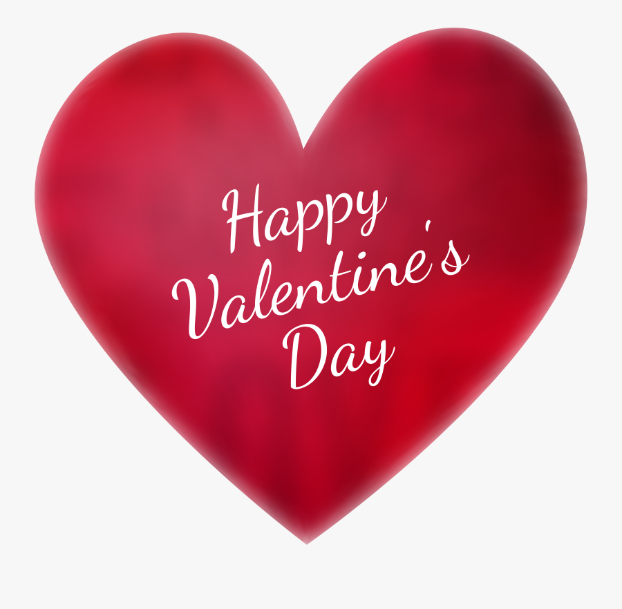 Happy Valentine"s Day Deco Heart Transparent Png Clip, Transparent Clipart