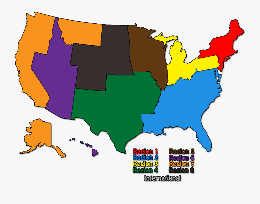 Regions Welcome To Ihmsa - Huntington Beach Ca On Map, Transparent Clipart