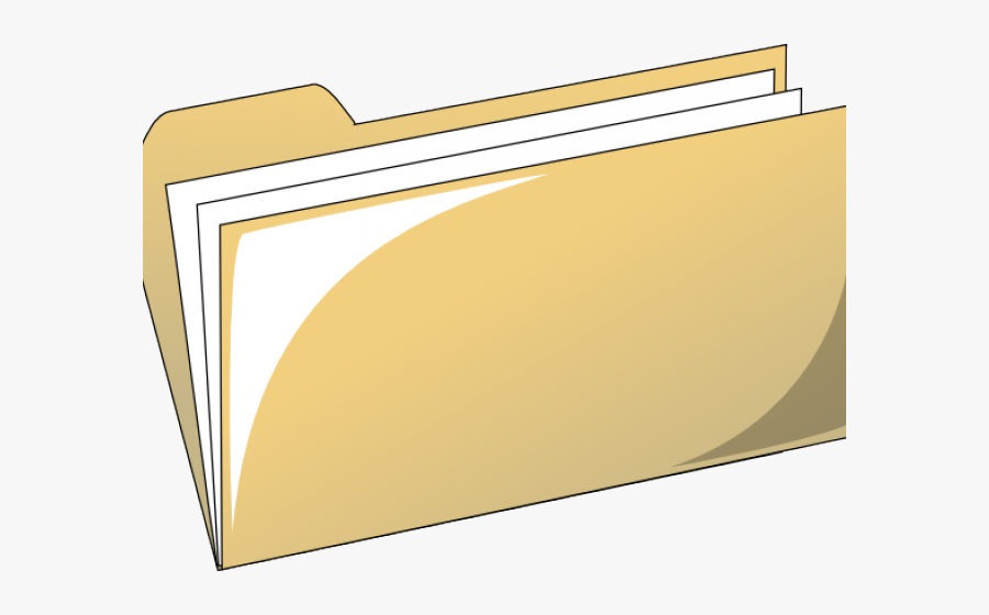 Transparent Yellow Folder Clipart - Medical Files Clip Art, Transparent Clipart