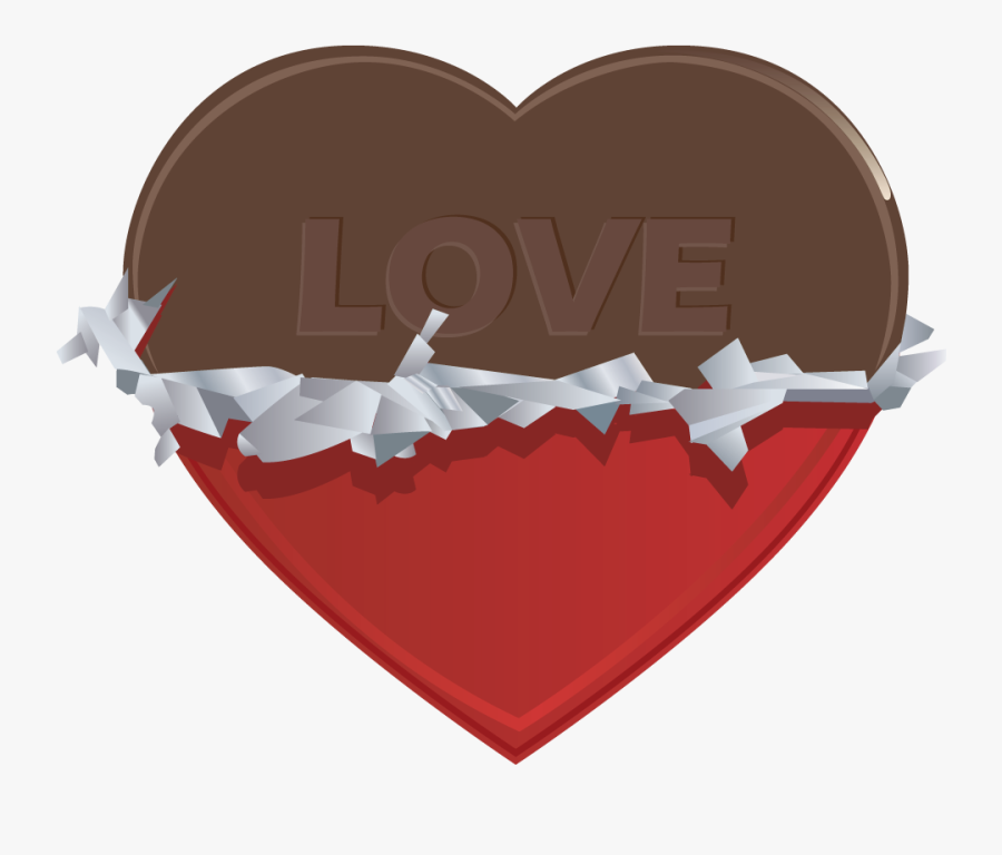 Valentines Day Hearts, Valentines Day Clipart, Love - Corazon De Chocolate Png, Transparent Clipart