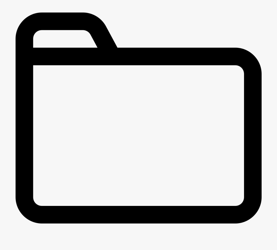 Transparent Homework Folder Clipart - Transparent Folder Icon Png, Transparent Clipart