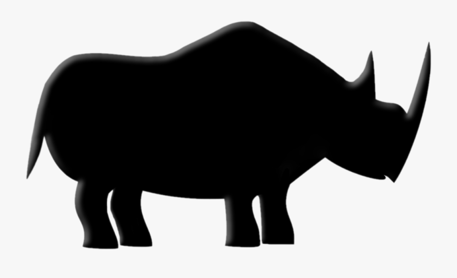 Black Rhino Clipart , Png Download - Black Rhinoceros, Transparent Clipart
