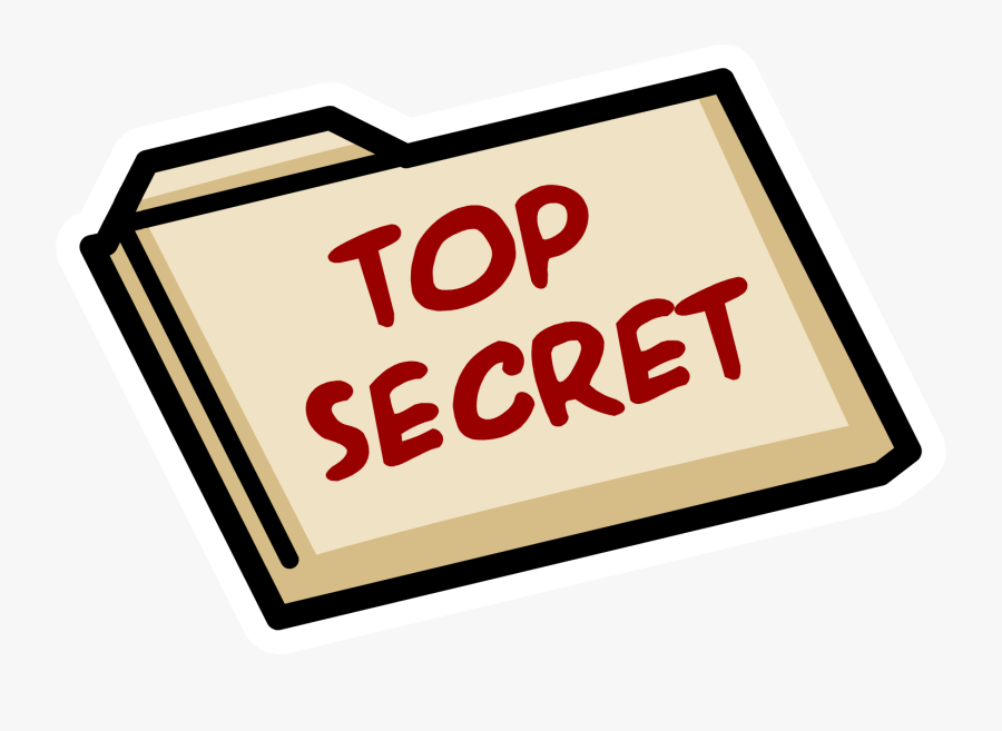 Hq Top Secret Folder - Top Secret Folder Png, Transparent Clipart