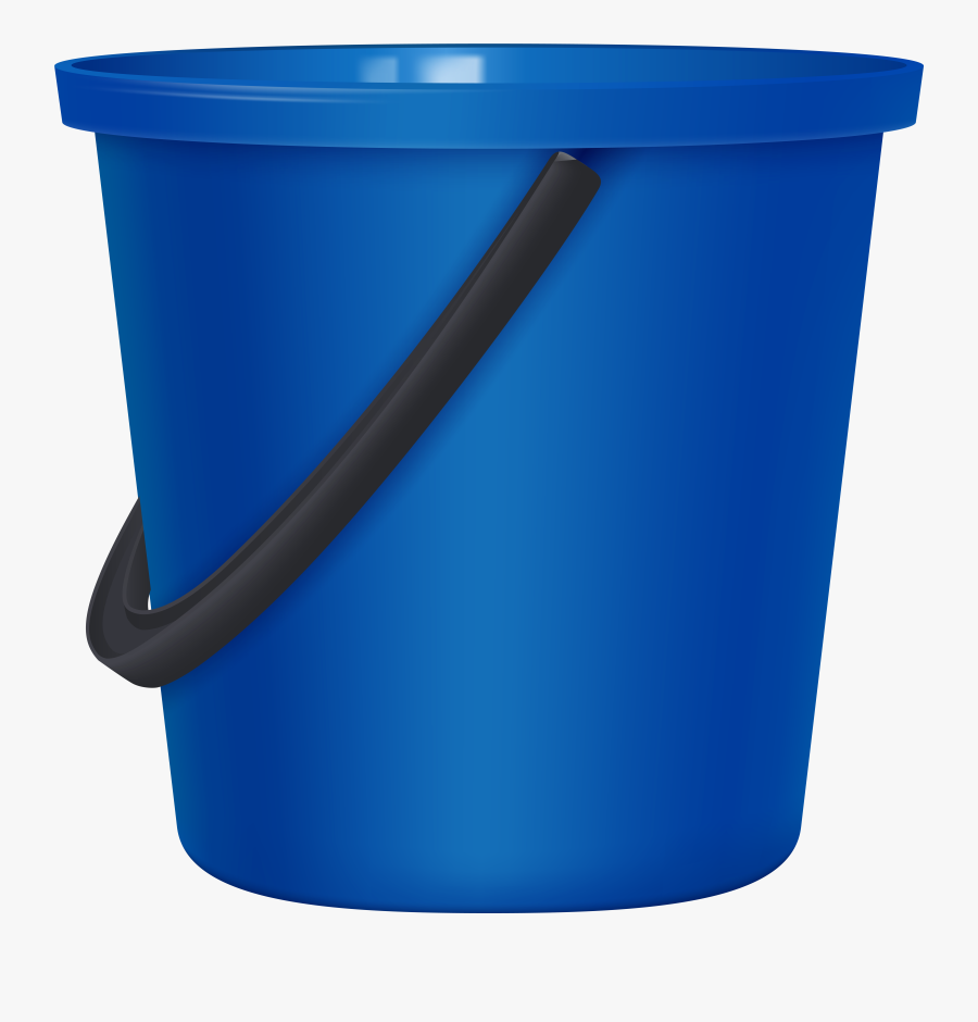 Blue Bucket Png Clip Art, Transparent Clipart
