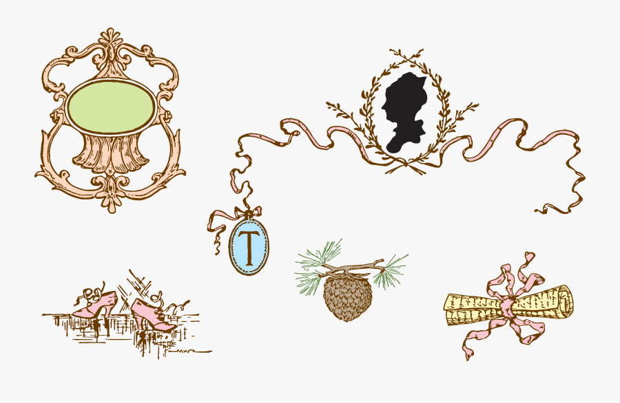 Vintage Clipart - Clipart Vintage, Transparent Clipart