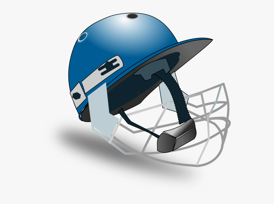 Cricket Helmet By Netalloy Free Vector - Cricket Helmet Clipart Png, Transparent Clipart