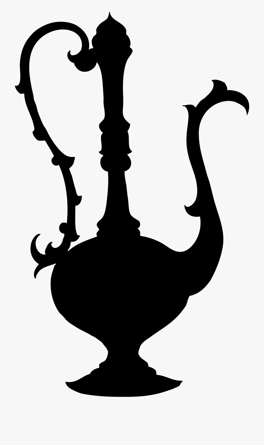 Clipart Arrow Vintage - Vintage Vase Clipart Black And White, Transparent Clipart