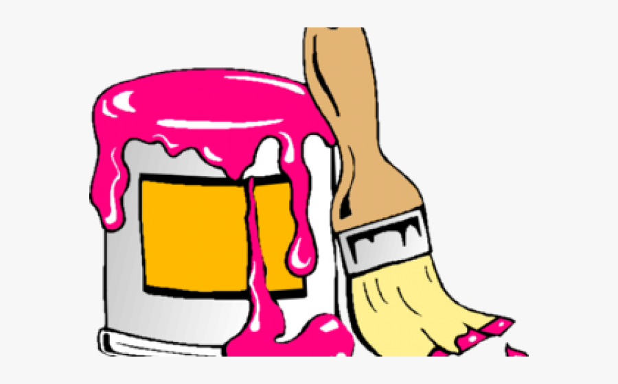 Palette Clipart Bucket - Paint Clip Art, Transparent Clipart