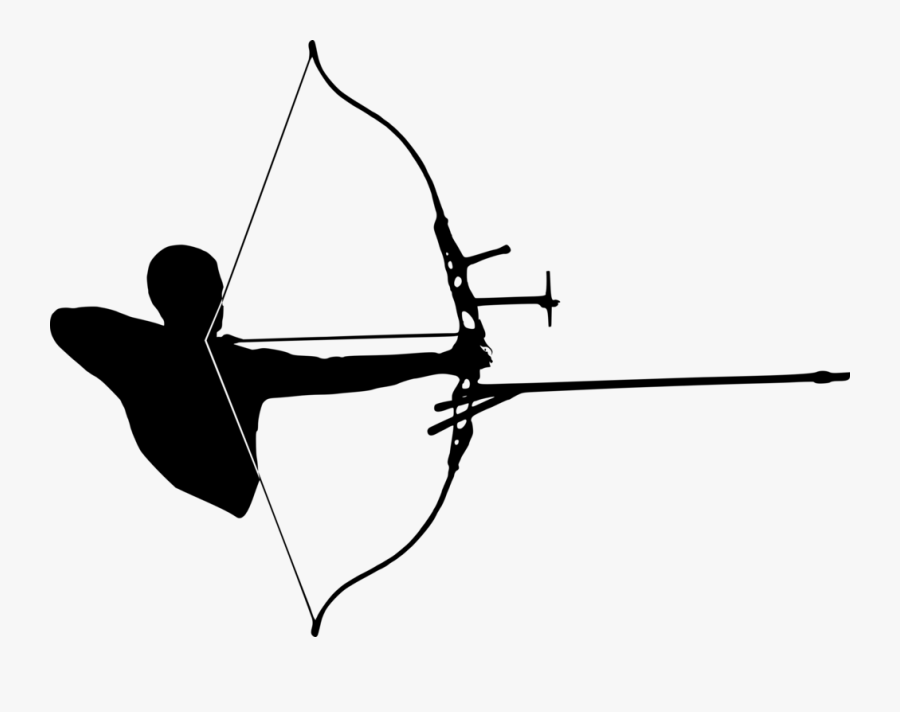 Bow And - Archery Png, Transparent Clipart