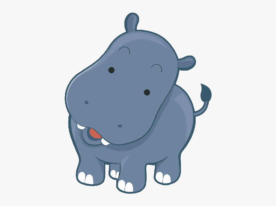 Cute Hippo Clipart At Getdrawings - Clip Art Hippo, Transparent Clipart
