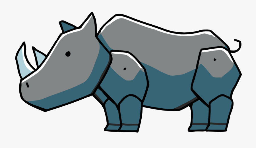 Png Rhino Clipart , Png Download - Scribblenauts Rhino, Transparent Clipart