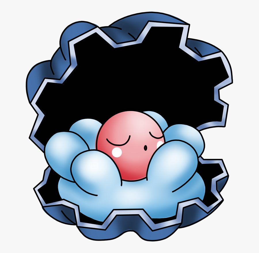 Svg Library Download Clam Clipart Pearl Wisdom - Pokemon Clamperl, Transparent Clipart