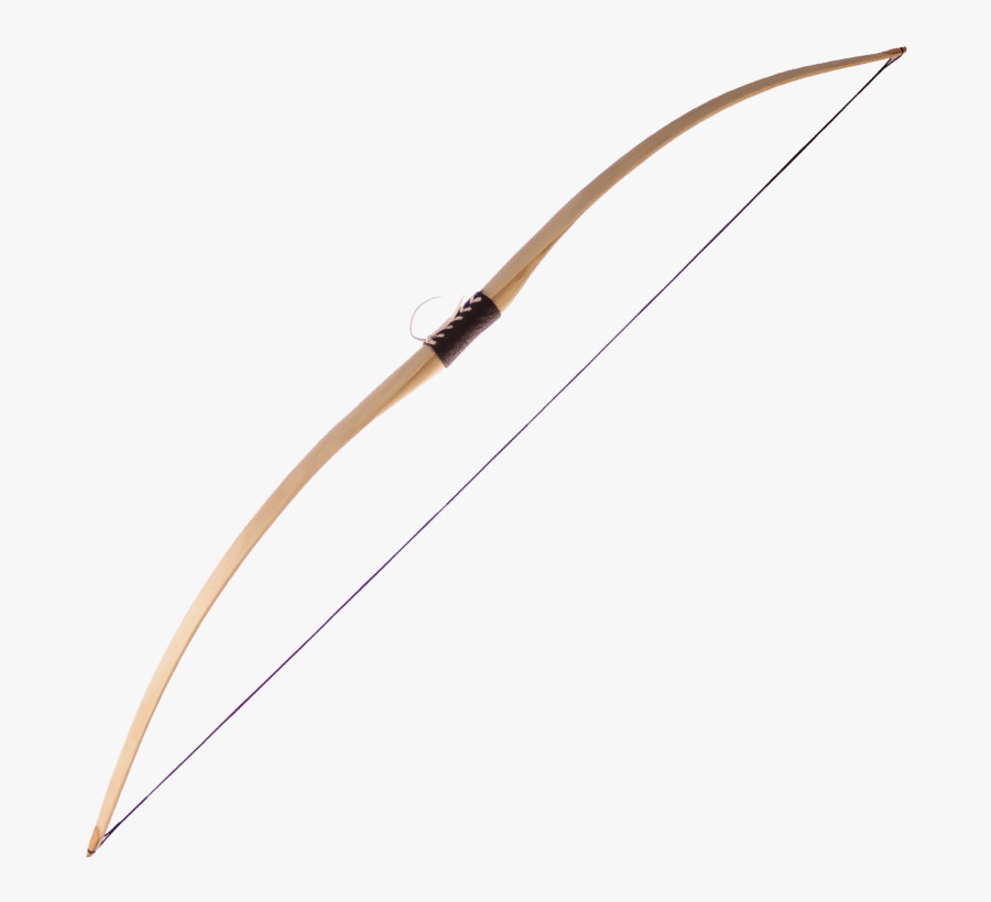 Longbow Larp Bows Bow And Arrow Recurve Bow - Wooden Longbow, Transparent Clipart