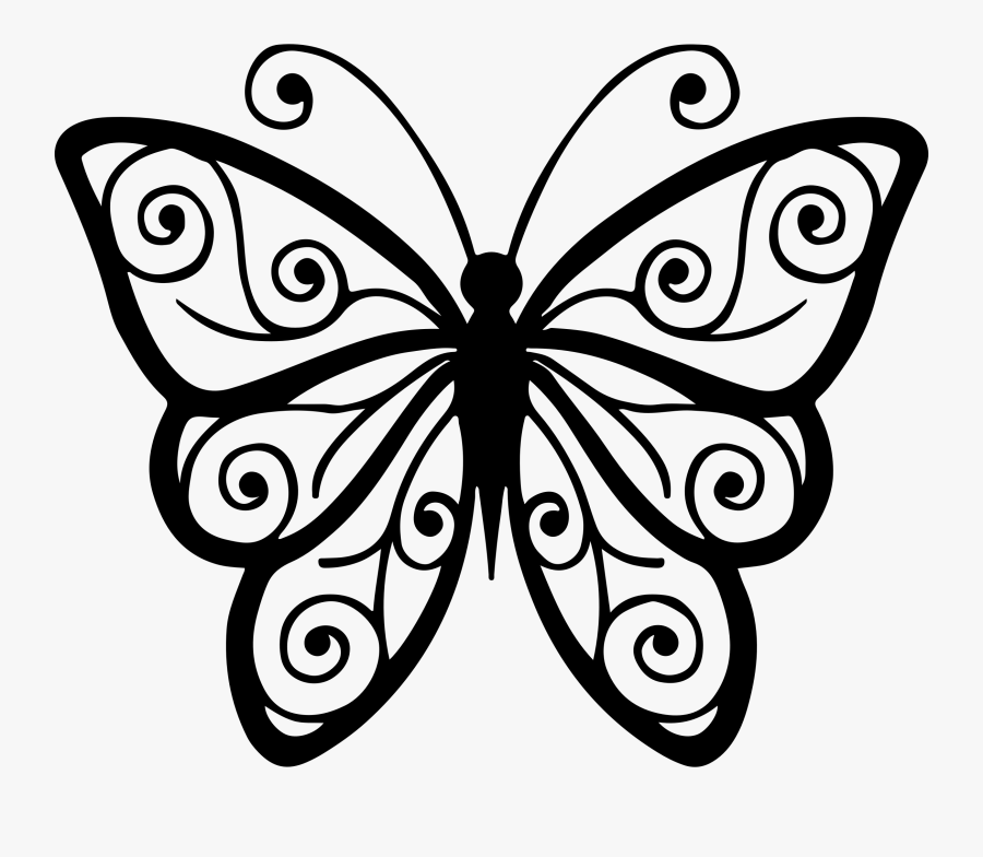 3 Clipart Butterfly - Clip Art Image Of Butterfly, Transparent Clipart