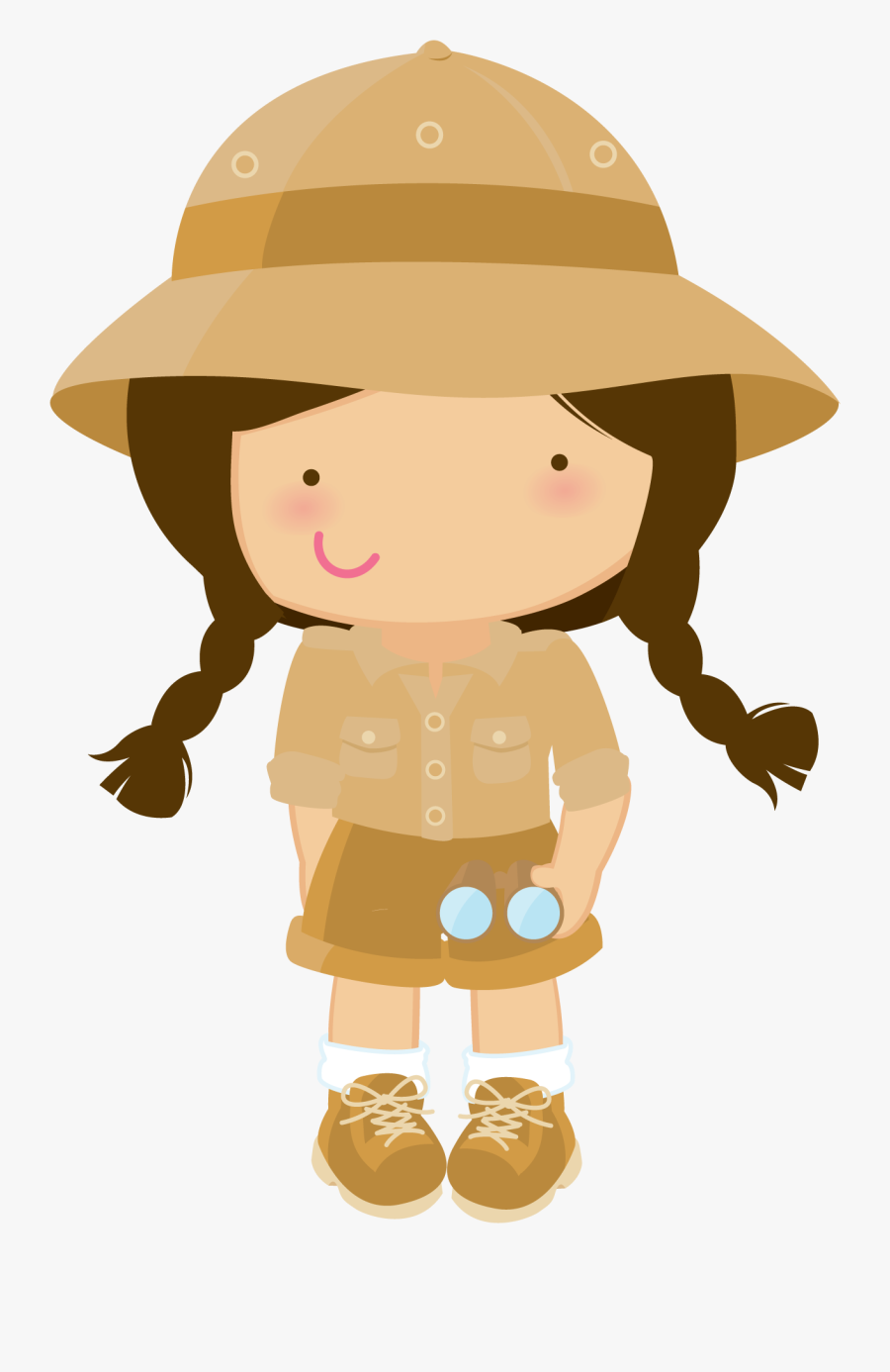 Safari Ii - Safari Girl Png, Transparent Clipart