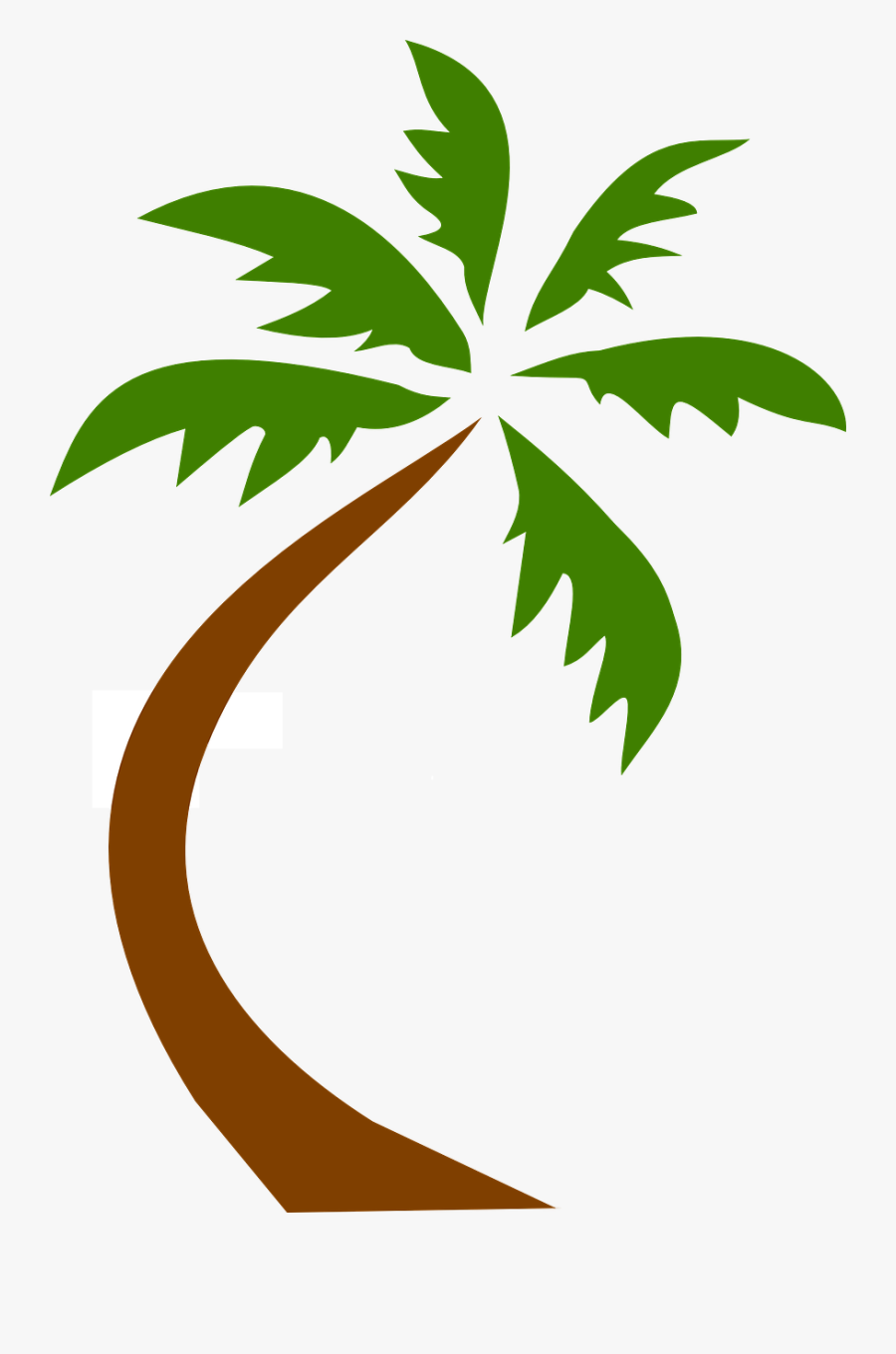 Palm Tree Clip Art Transparent Background, Transparent Clipart