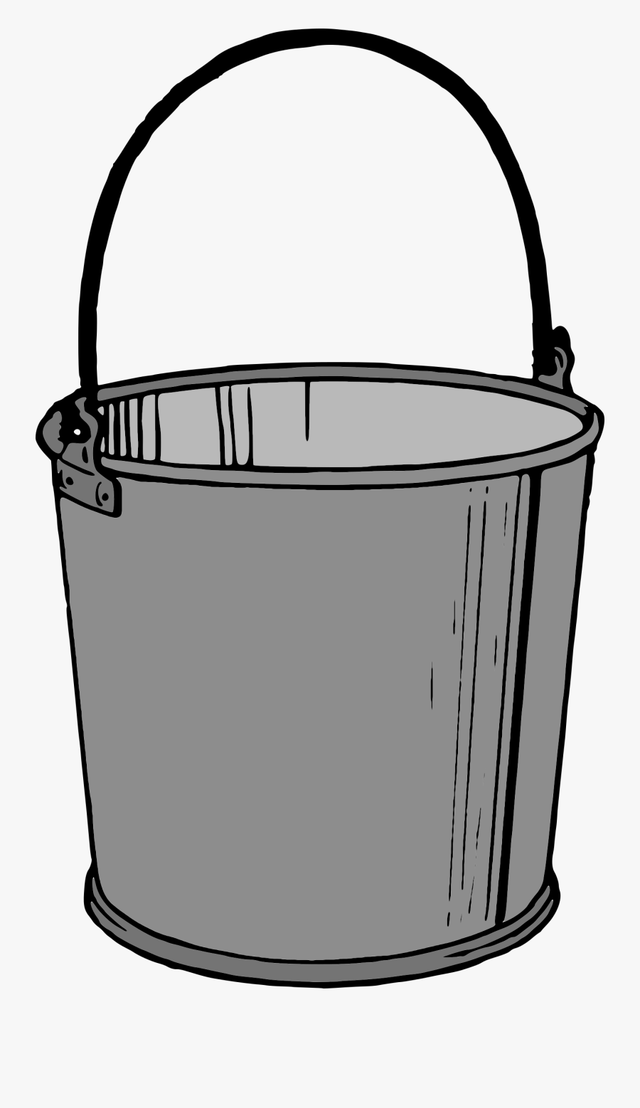 Transparent Cartoon Basket Png - Clipart Bucket, Transparent Clipart