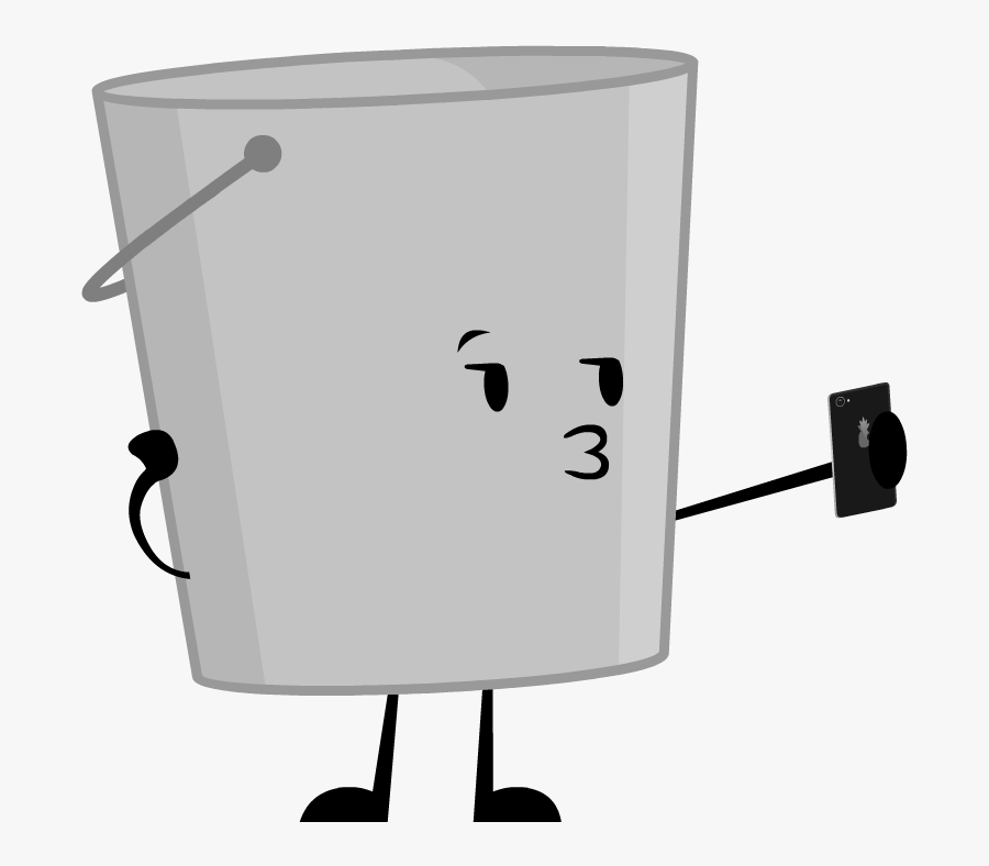 Bucket Drawing Basic Object - Object Havoc Bucket, Transparent Clipart