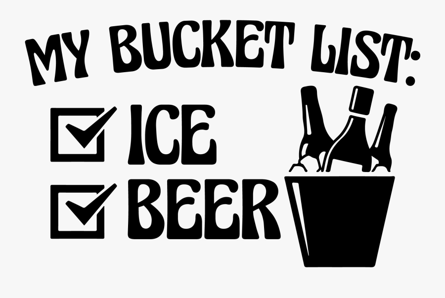 Beer Ice Bucket Clipart, Transparent Clipart