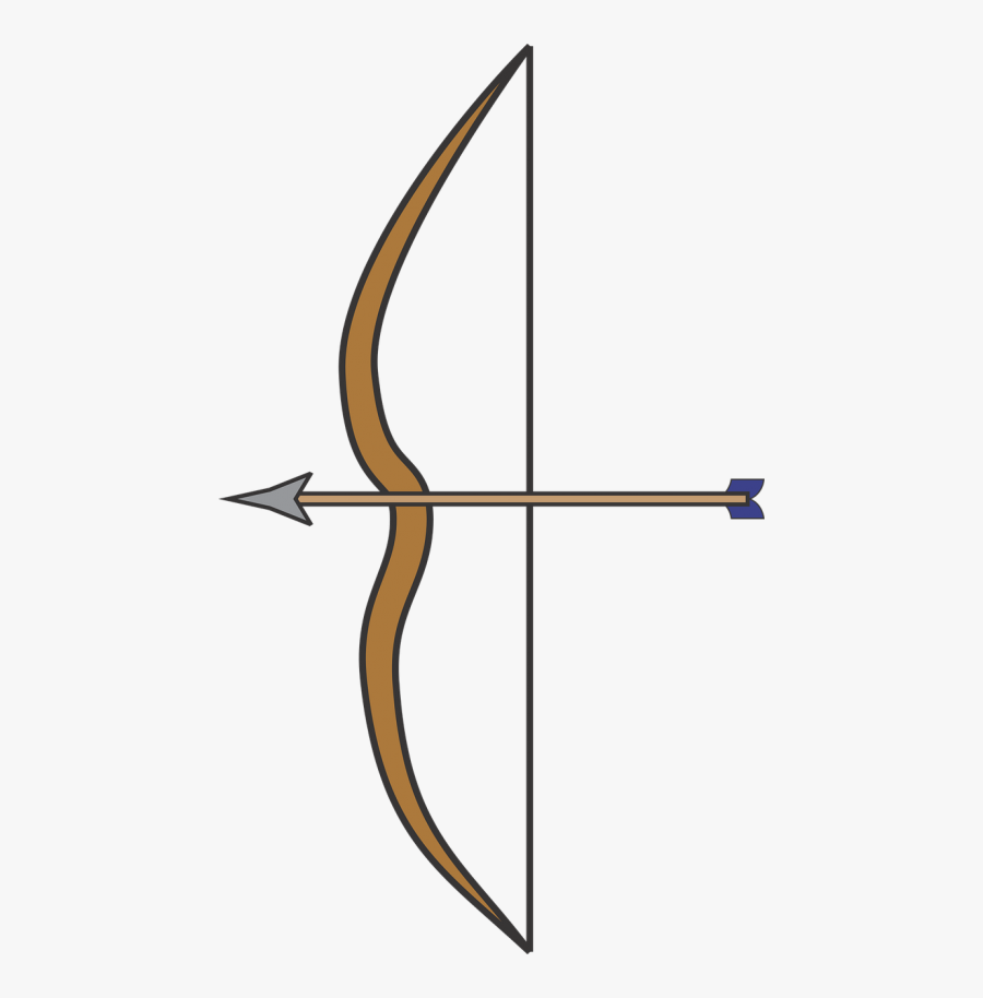 Bow Arrow Bow Arrow - Gambar Panah Dan Busur, Transparent Clipart