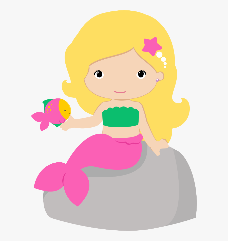Sereia - Mermaid Clipart Png, Transparent Clipart