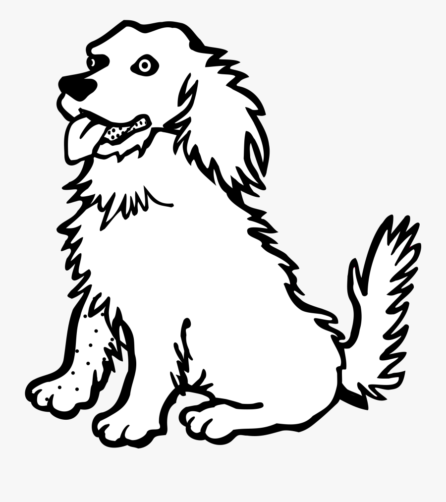 Art,monochrome Photography,carnivoran - Dog Coloring Pages, Transparent Clipart