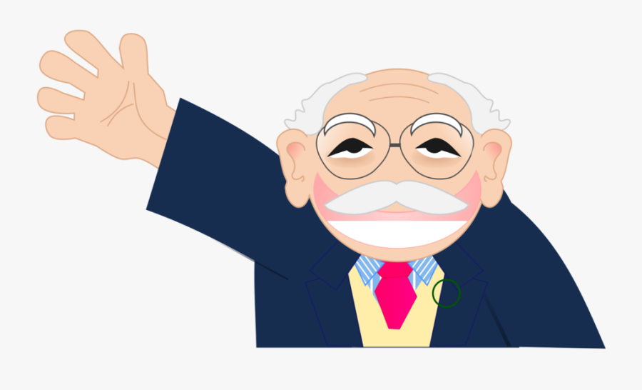 Old Man Smiling - Png Old Men Clipart, Transparent Clipart