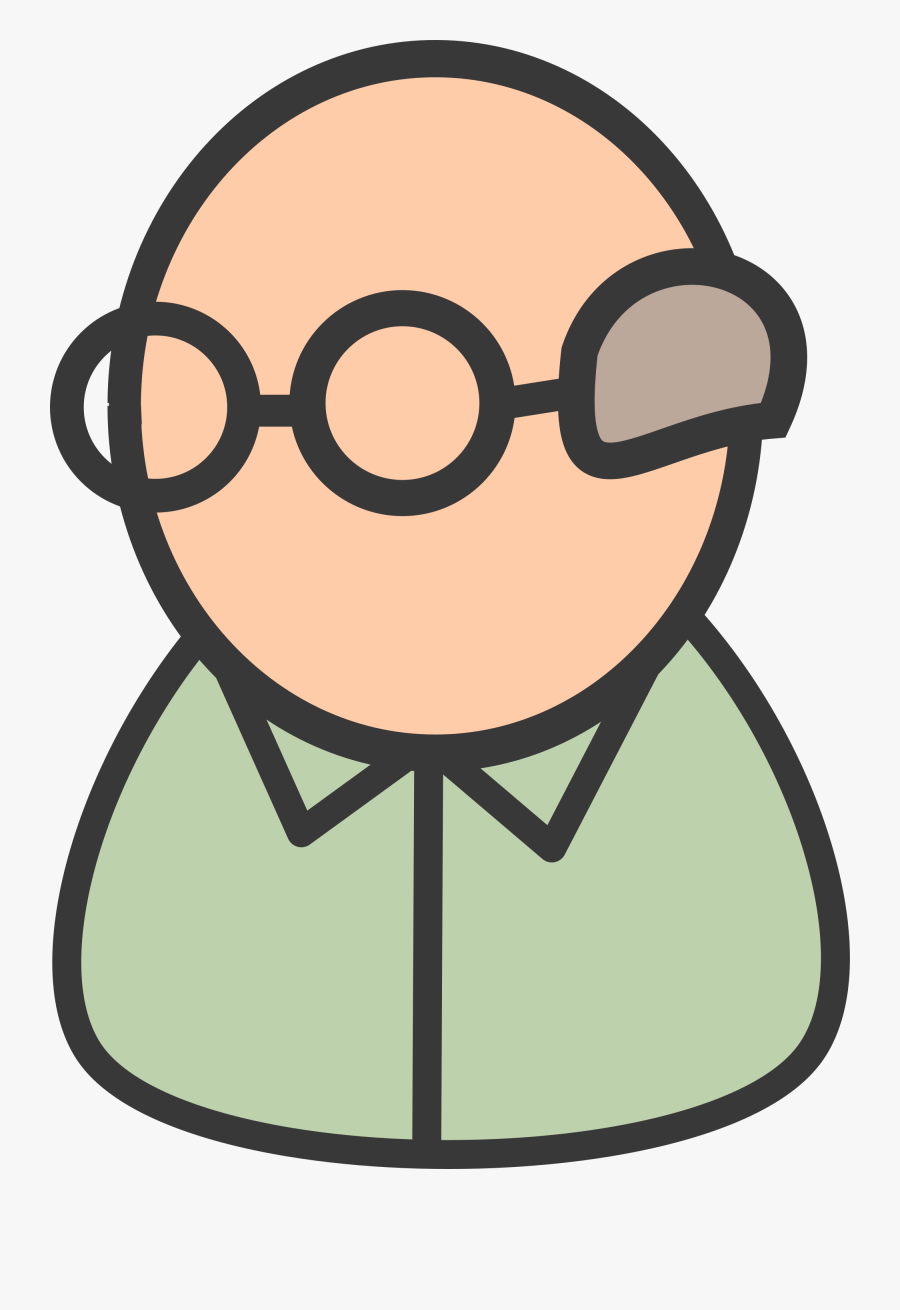 Icon Art Old Man Clipart - Elder Png, Transparent Clipart