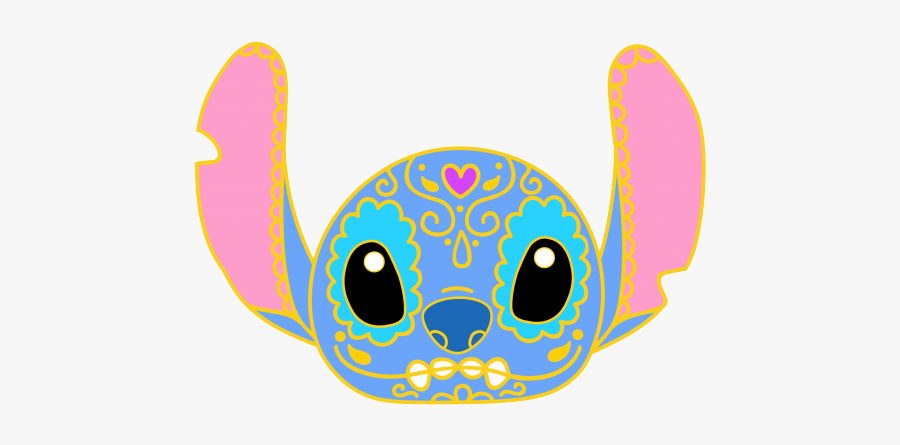 Sugar Skull Stitch, Transparent Clipart