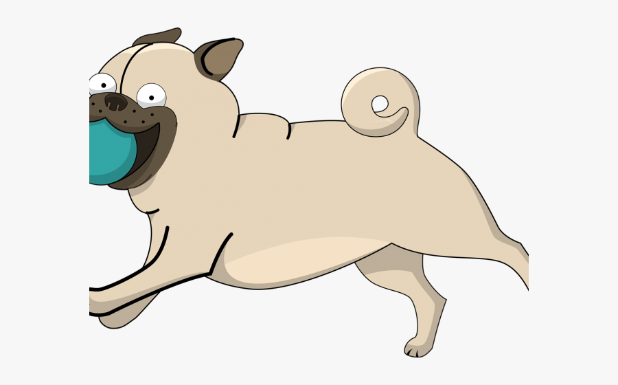 Vector Pug Clipart - Clip Art, Transparent Clipart