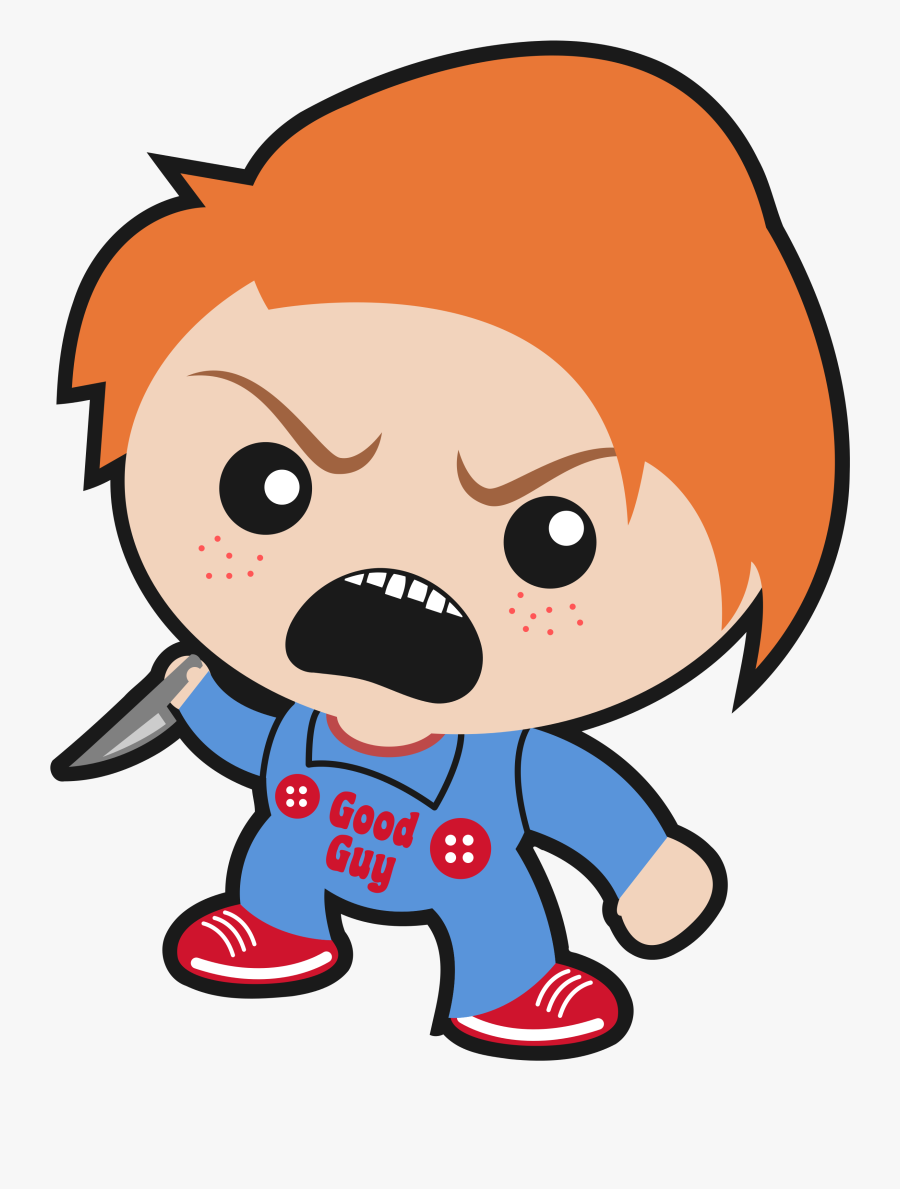 Creepy Halloween Brain Clipart - Chucky Clipart, Transparent Clipart