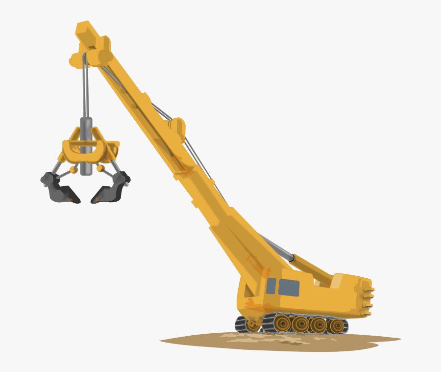 Clipart Construction Crane - Crane Clipart, Transparent Clipart