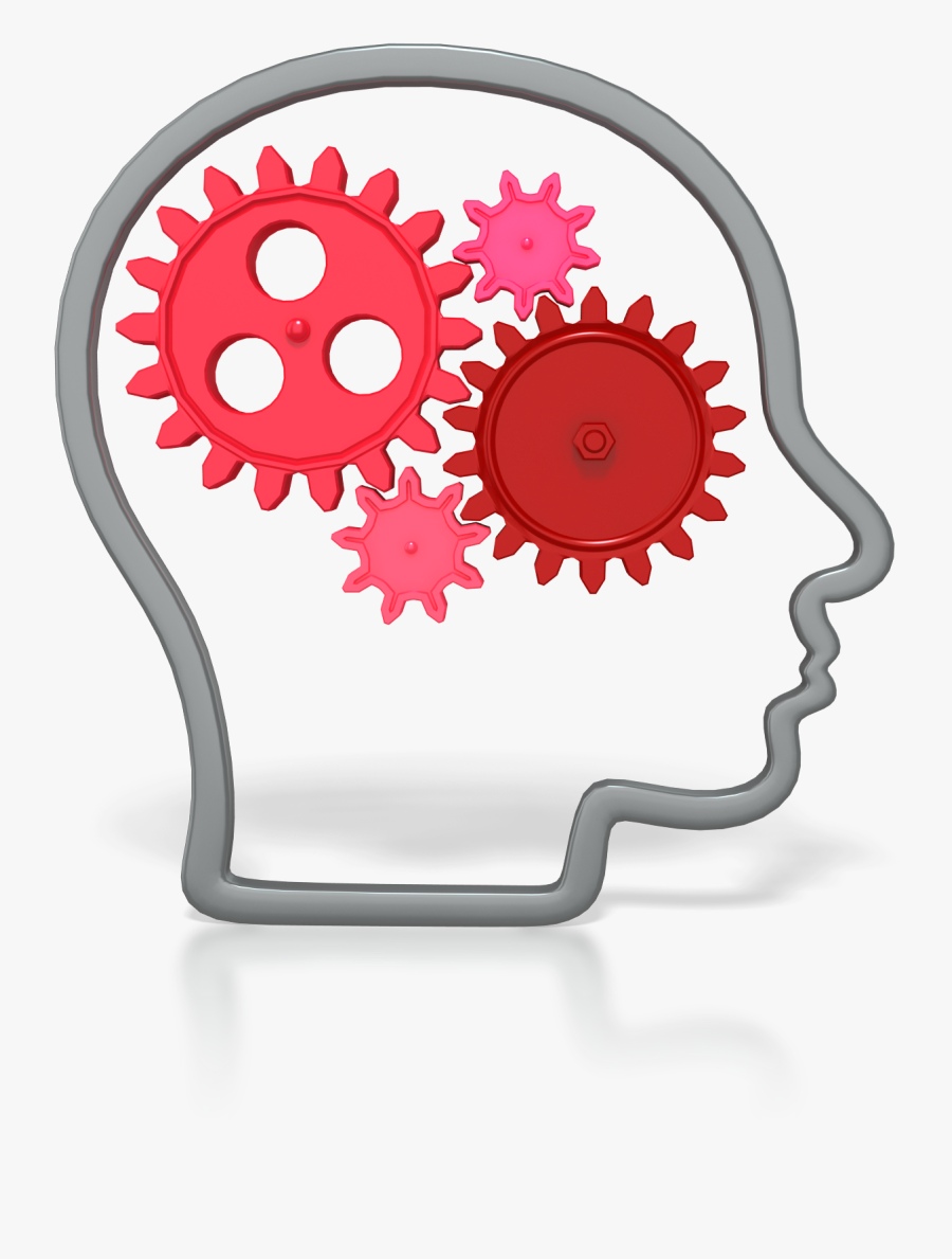 Gear Animated Film Brain Clip Art - Gear Template For Powerpoint, Transparent Clipart